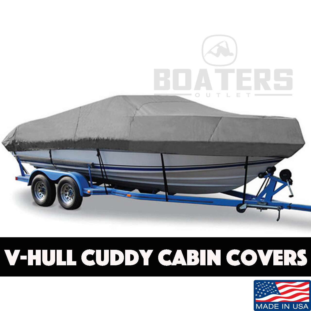 Boat Covers - Semi-Custom Boat Covers (most popular) - V-HULL CUDDY CABIN BOAT  COVERS - Boater's Outlet