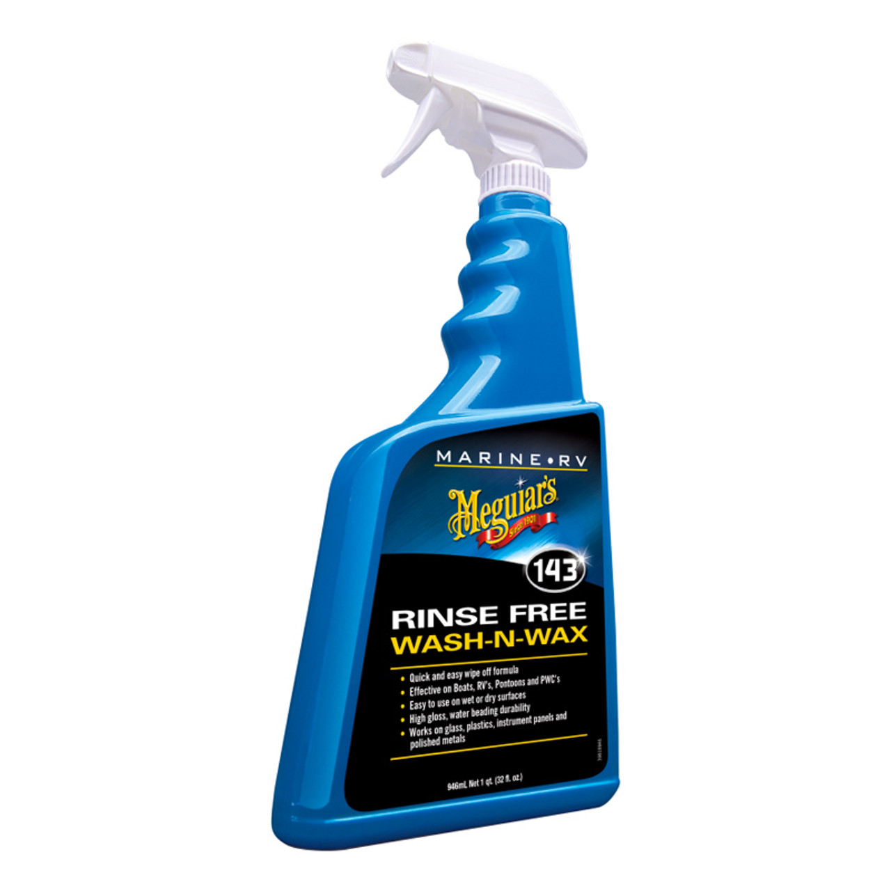 Meguiar's Rinse Free Wash and Wax 32 Oz. - Boater's Outlet
