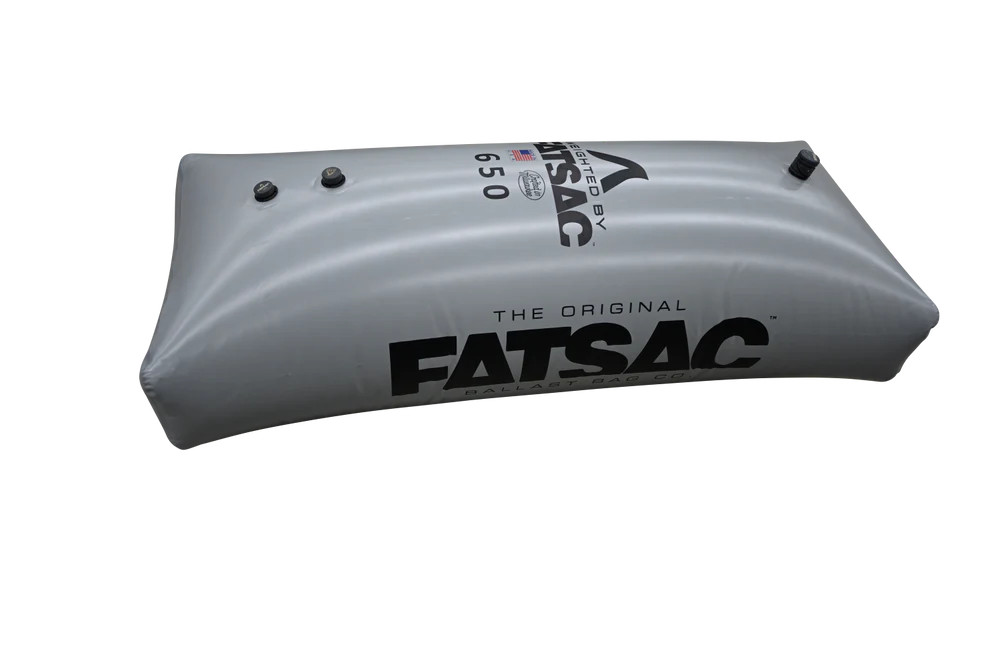 FatSac center locker ballast bag gray vinyl construction