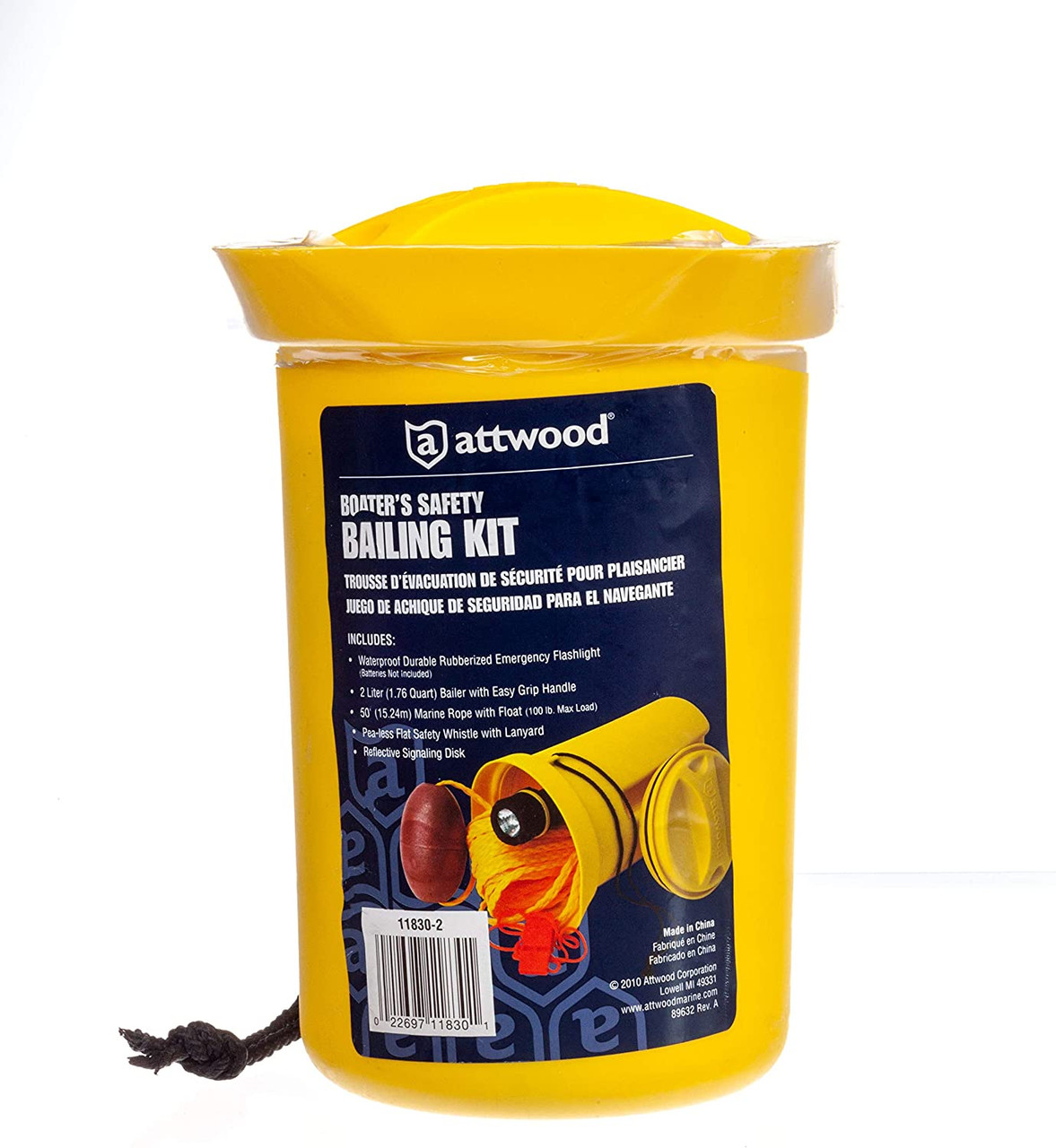 5 Piece Bailer Safety Bucket and Kit