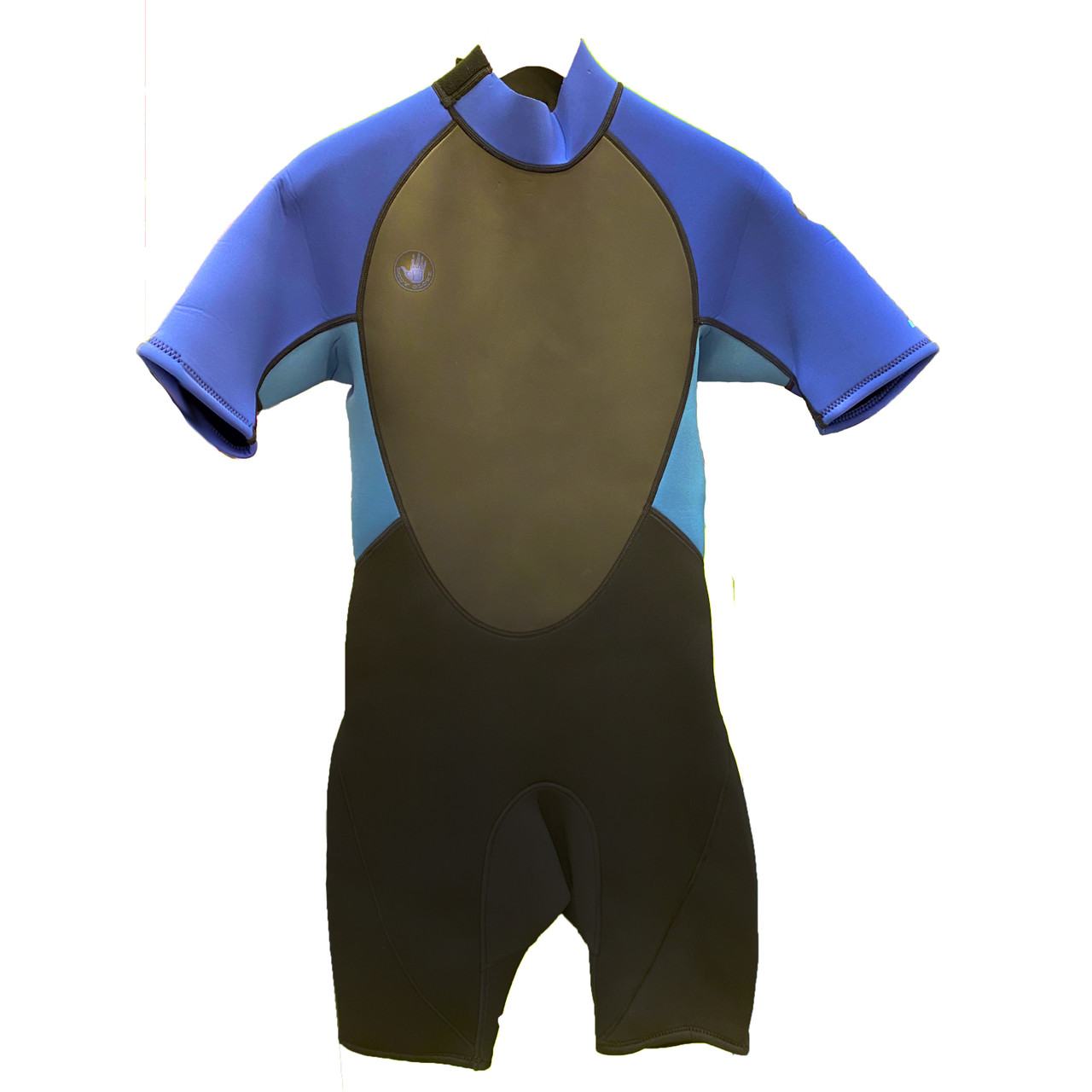 BODY GLOVE MENS SPRINGSUIT SHORTY WETSUIT BLUE 2MM Boater's Outlet