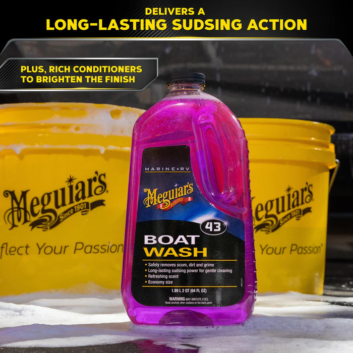Meguiar’s Boat Wash concentrated formula for boats and RVs