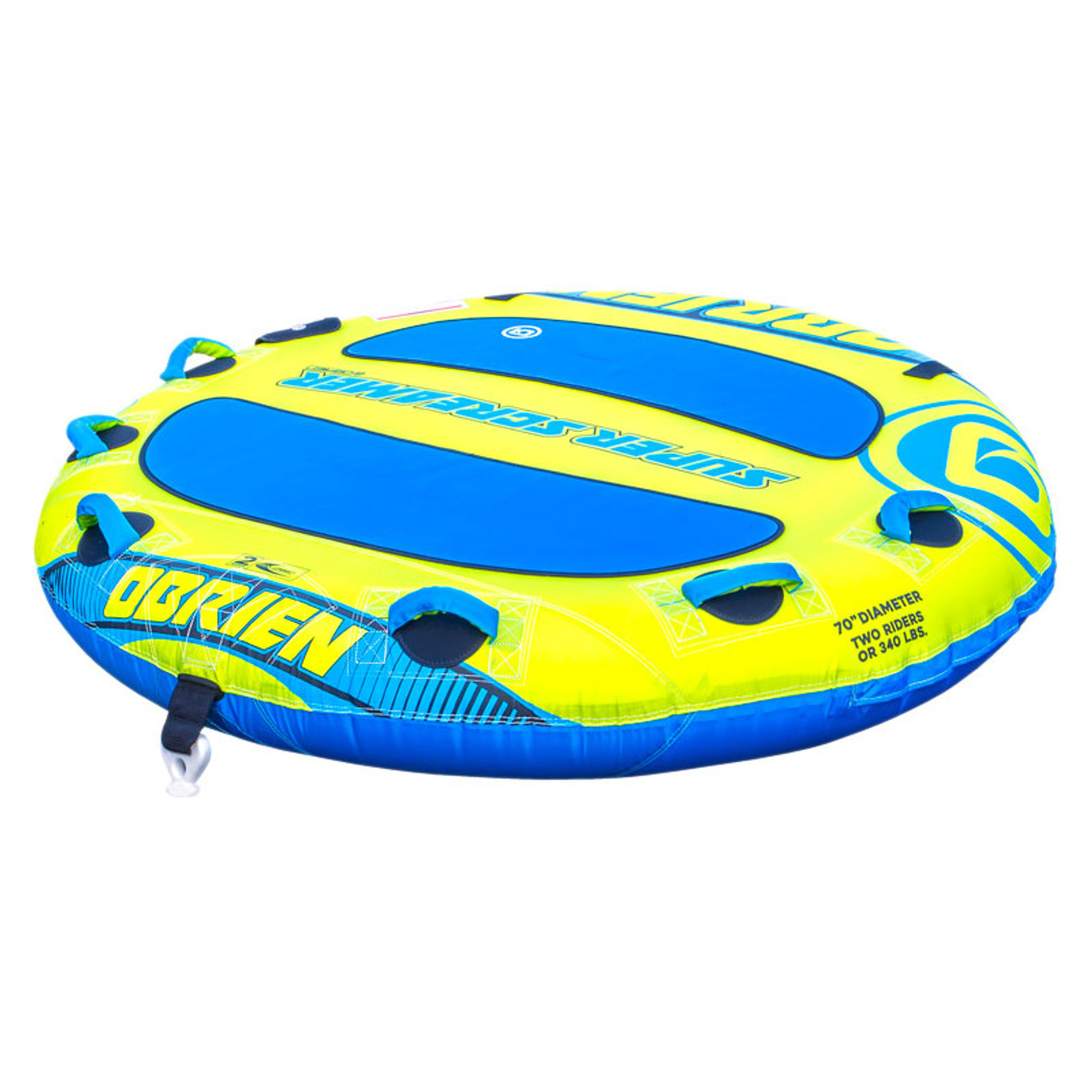 O'Brien Super Screamer 70" 2 Rider Towable Tube Boater's Outlet
