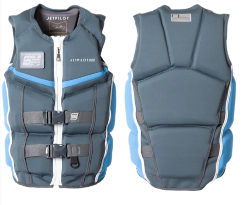SHAUN MURRAY CGA NEOPRENE LIFE VEST - GRYBLU