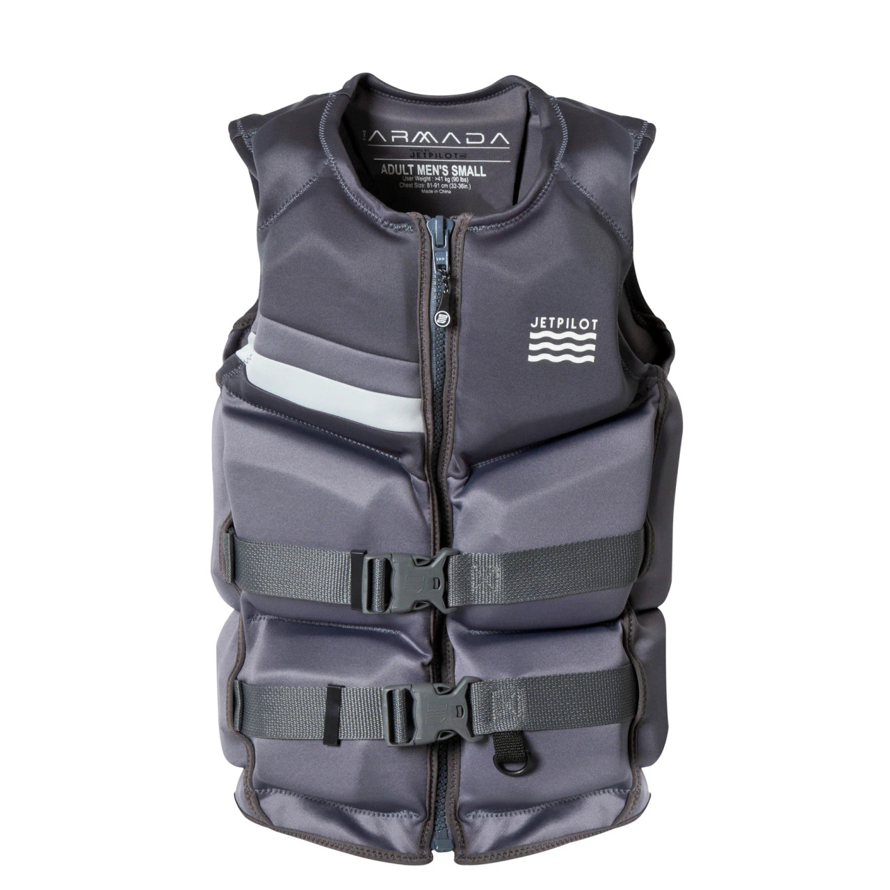 Jet Pilot Men's Armada CGA Life Vest - Dark Gray