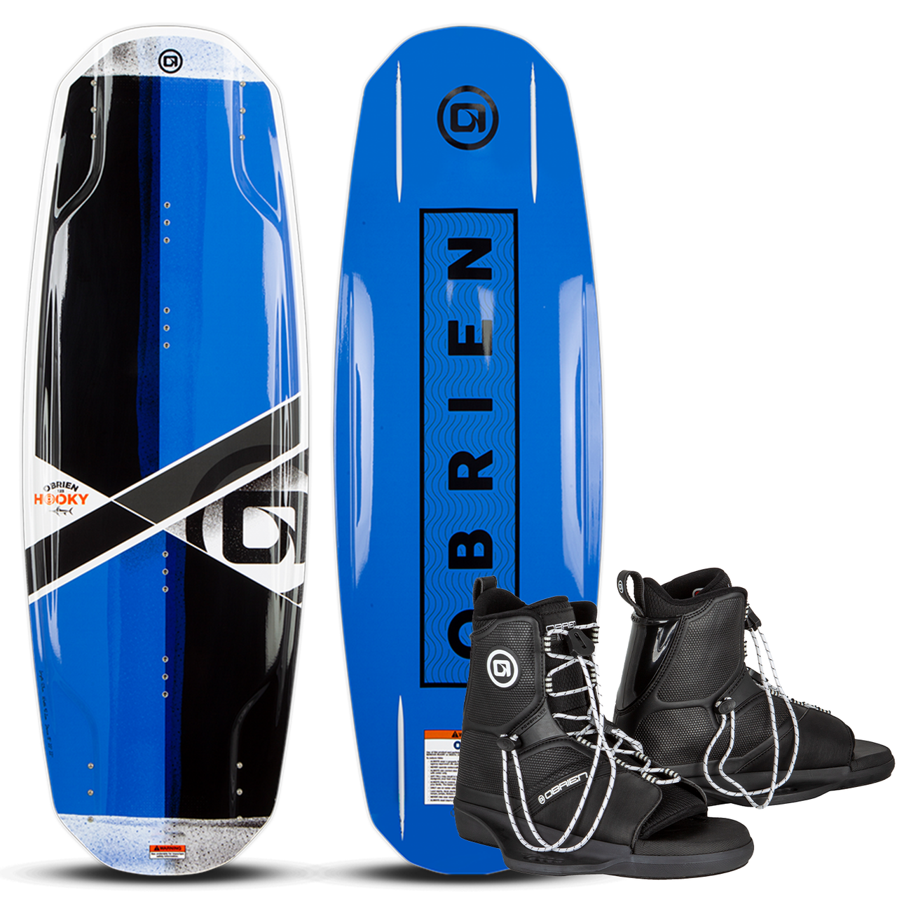 O'Brien Hooky 110 cm youth wakeboard package with Access 2-5 boots