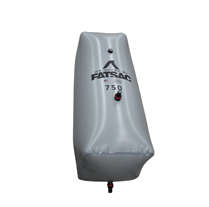 FatSac W037-1 Malibu and Axis rear Plug and Play ballast bag rated for 750 lbs measuring 50 x 20 x 20 inches