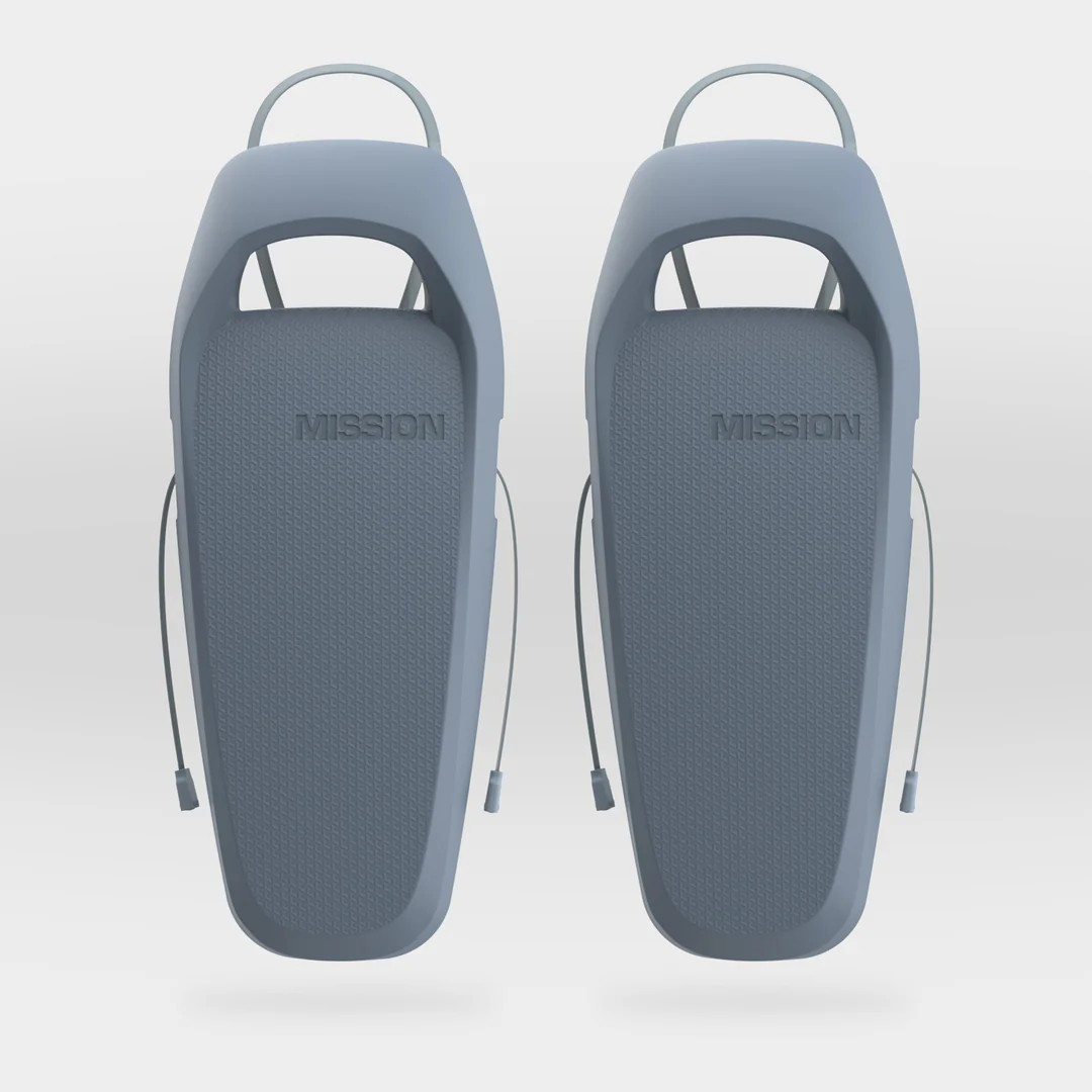 Mission SENTRY 2.0 boat fenders 2 pack grey