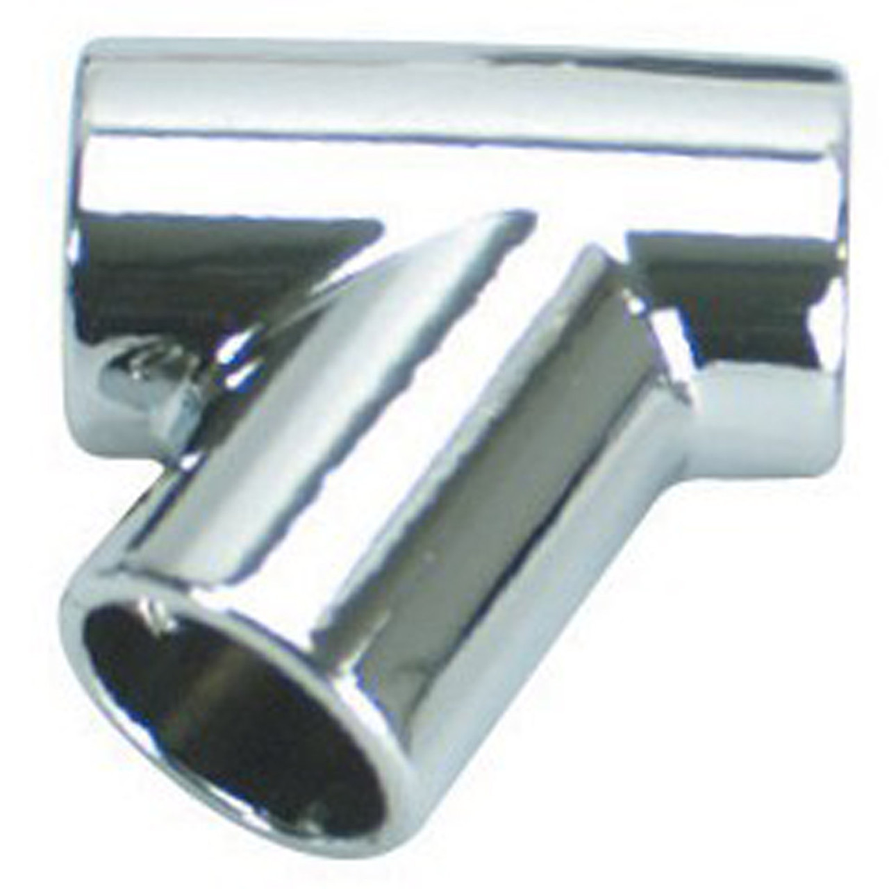 White Cap Stainless Steel 60 degree Tee 1"