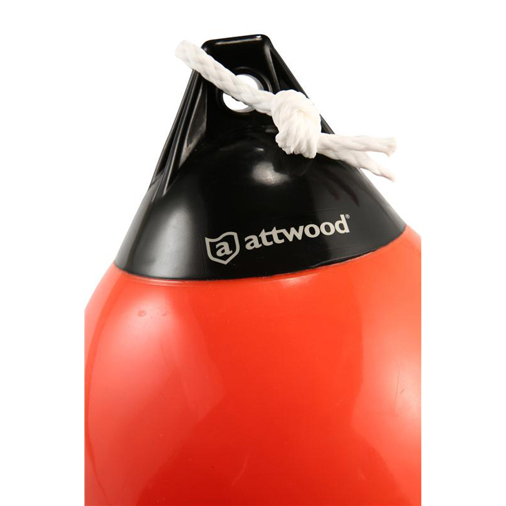 Attwood Heavy Duty 9" Orange Anchor Buoy Side Image