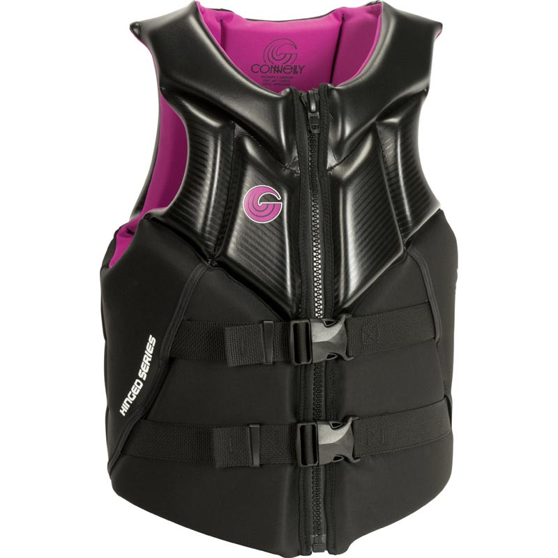 Connelly Concept Women's Neoprene Life Jacket, Pink/Black Boater's Outlet