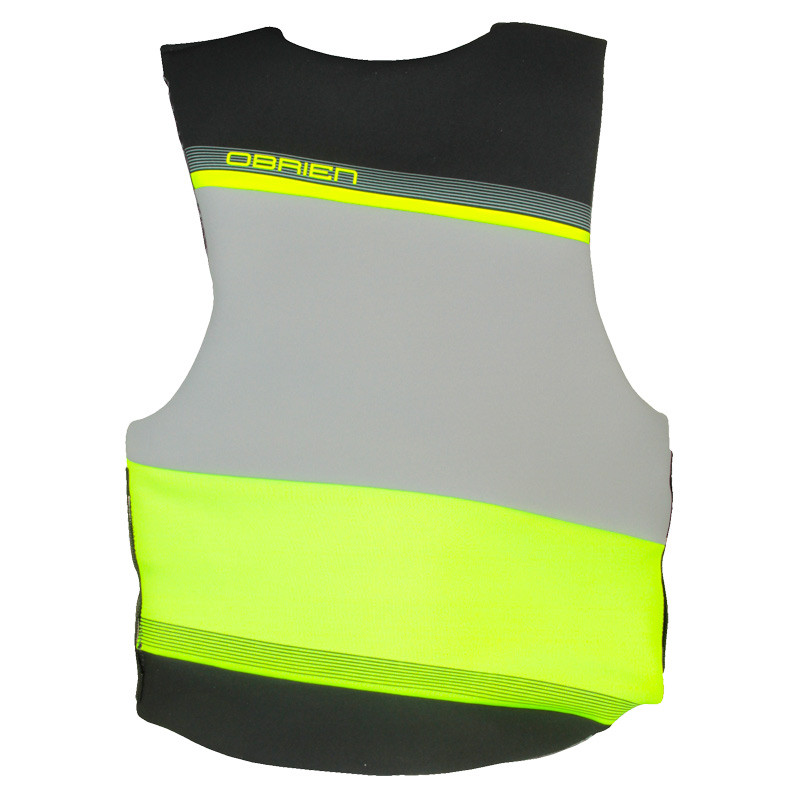 O'Brien Men's Tech Neoprene Life Jacket Gray/Green