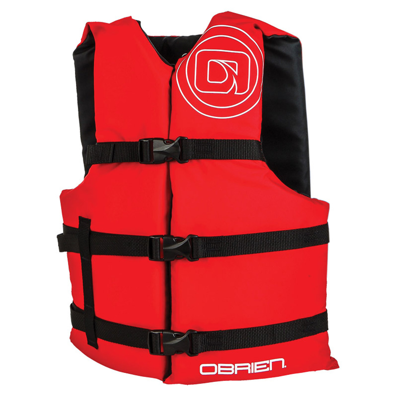 O'Brien Adult Nylon General Purpose Life Jacket 4 Pack With Bag ...