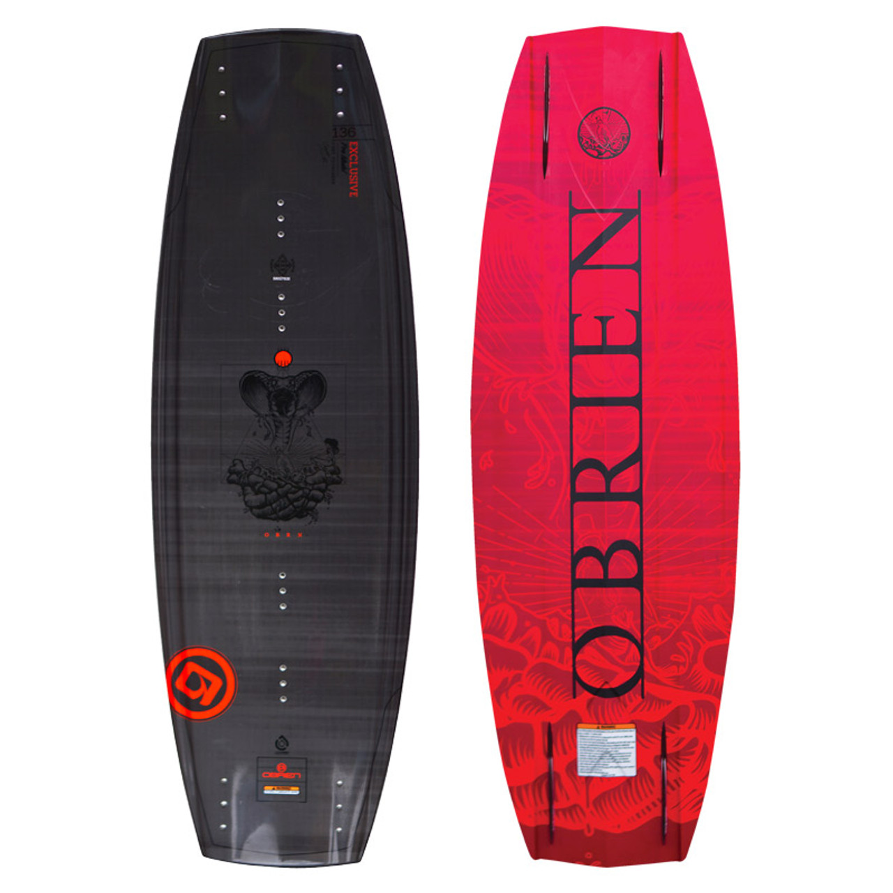 O'Brien Exclusive cm Blank Wakeboard    Boater's Outlet