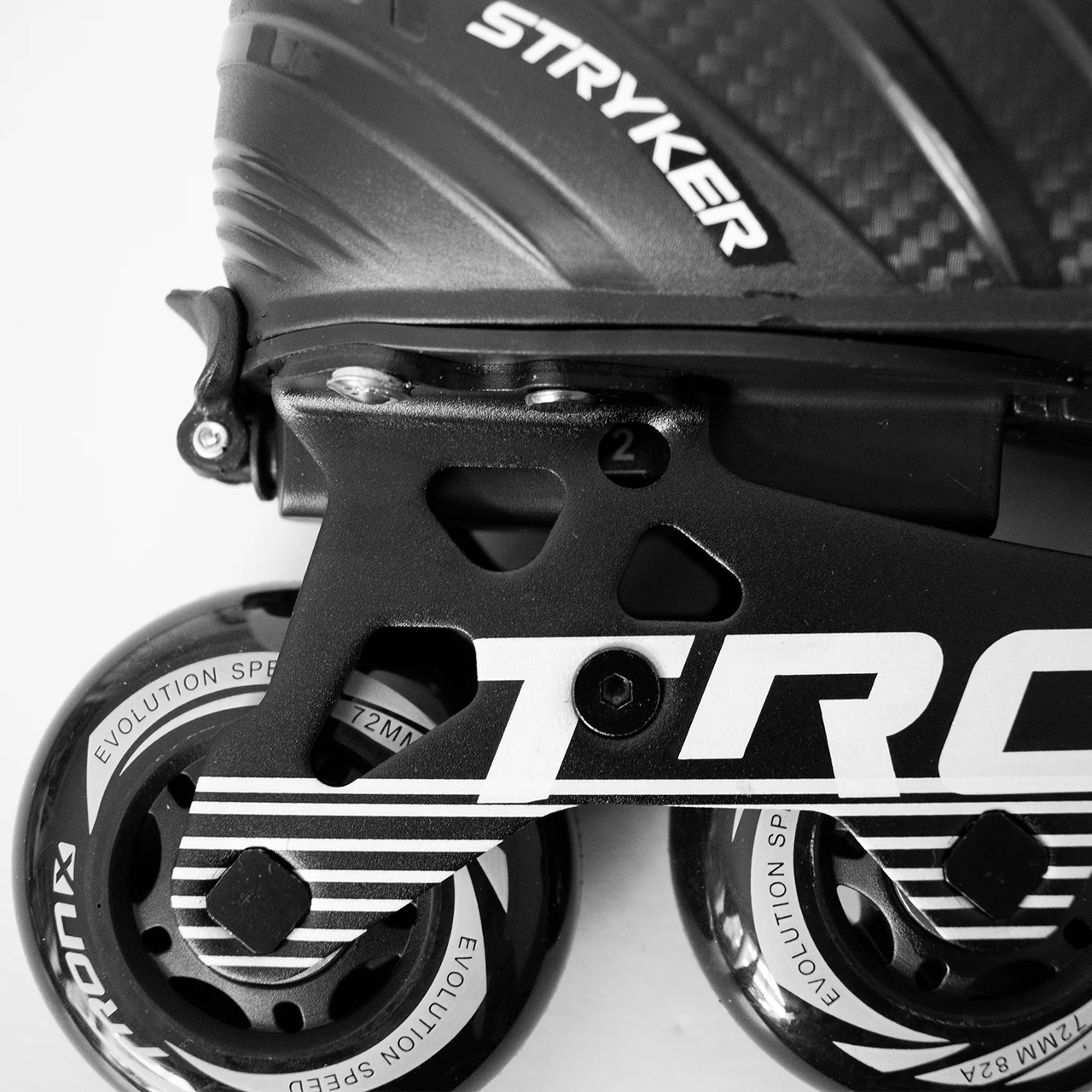 TronX Adjustable Roller Hockey Skates, roller hockey skates 2024, high-performance skates, adjustable skates, recreational hockey skates, intermediate roller hockey skates, Hi-Lo chassis skates, ABEC-9 bearings skates, comfortable hockey skates, durable roller hockey skates, EVA footbed skates, one-piece boot construction, 72mm wheels, 76mm wheels, TronX 82A wheels, men's adjustable skates, roller hockey gear