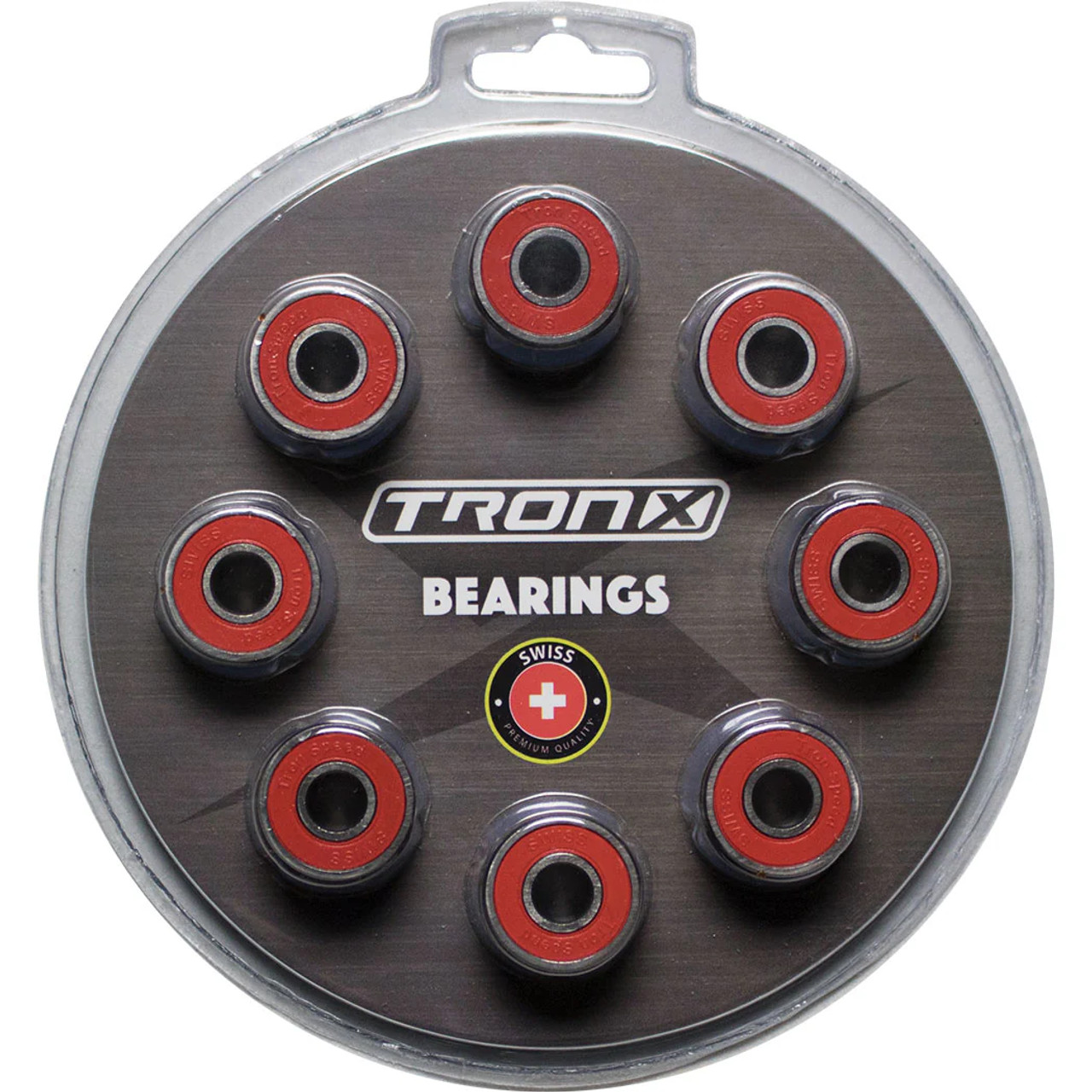 roller hockey bearings, Swiss Lite bearings, 608 bearings, TronX bearings, pro-level bearings, stainless steel bearings, high-speed bearings, durable hockey bearings, smooth glide bearings, performance roller hockey, best roller hockey bearings, inline hockey bearings, pre-spun bearings, precision skate bearings