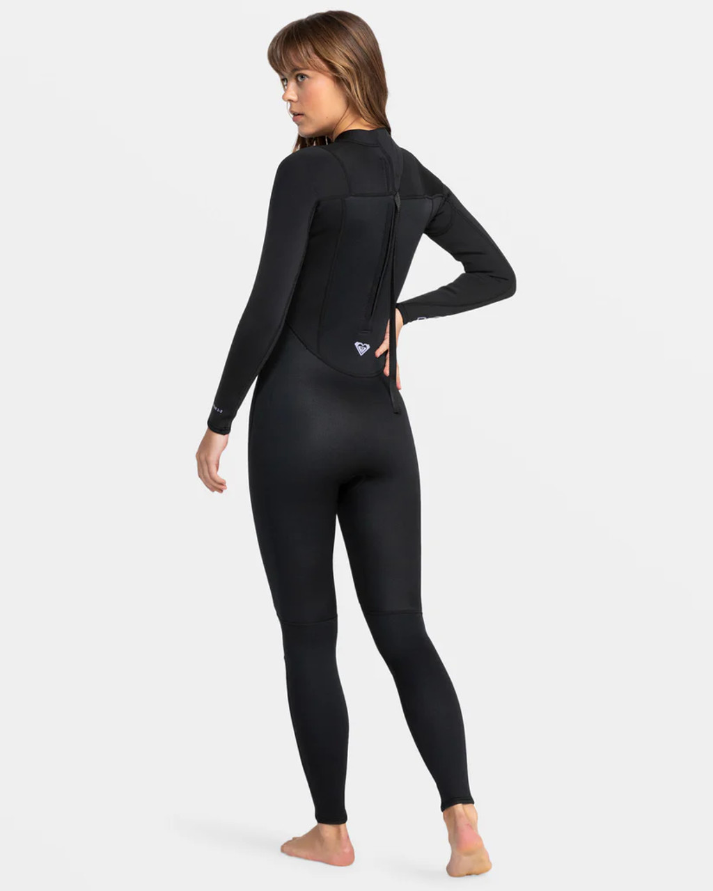 ROXY women's wetsuit, 3/2mm full wetsuit, back-zip wetsuit, flexible wetsuit, durable wetsuit, cold water wetsuit, Prologue collection wetsuit, women's surfing wetsuit, neoprene wetsuit, ROXY Prologue wetsuit
