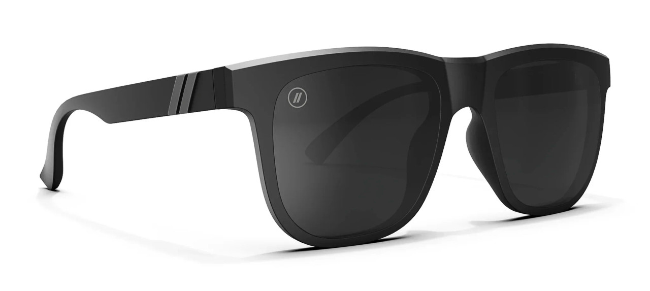 Blenders Sender Shadow Cruise sunglasses with gloss black frame and smoke lens