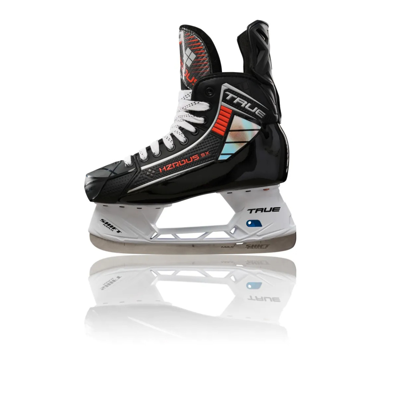 True HZRDUS 5X Skates with Shift Max steel blade system and CARV toe cap True HZRDUS 5X Skates with Shift Max steel blade system and CARV toe cap