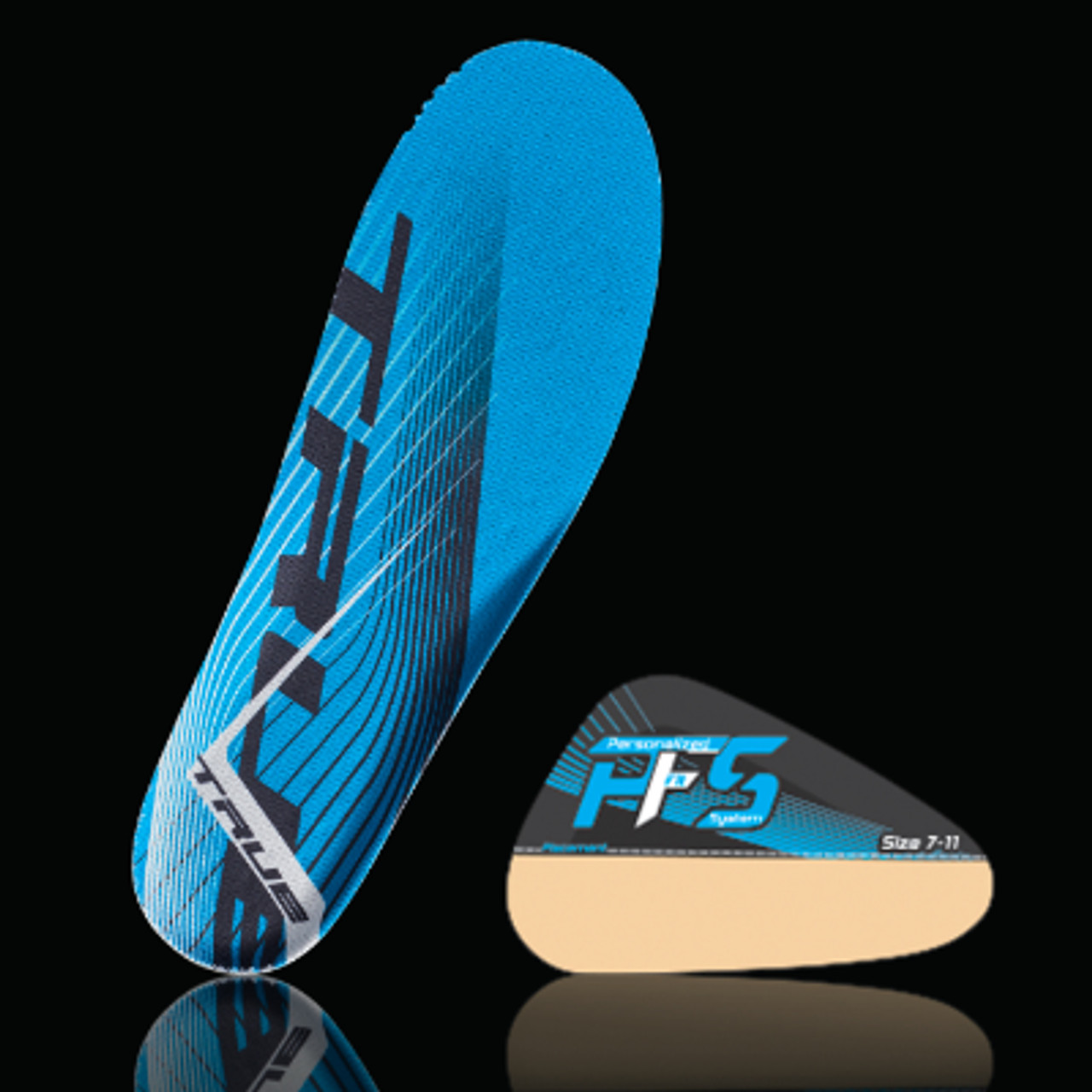 True TF7 Junior Ice Hockey Skates outsole and customizable insoles