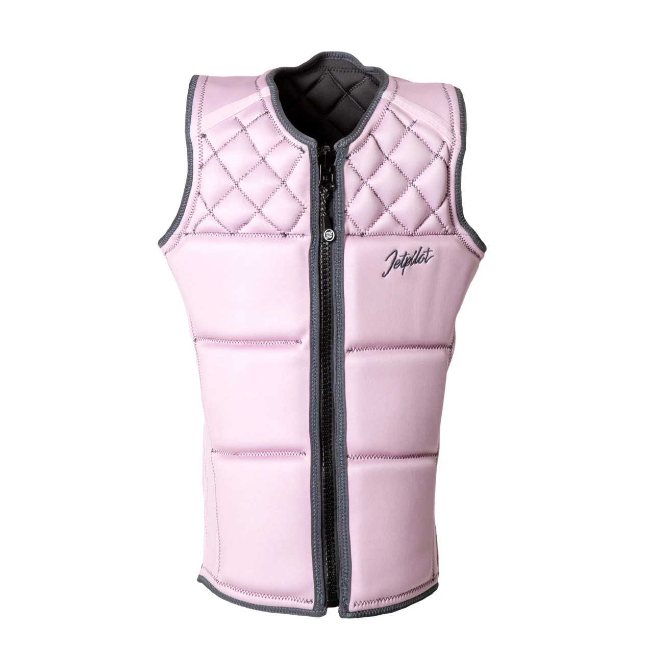 Jetpilot Women’s Wave Farer NCGA Comp Vest reversed pink front view Jetpilot Women’s Wave Farer NCGA Comp Vest reversed pink front view