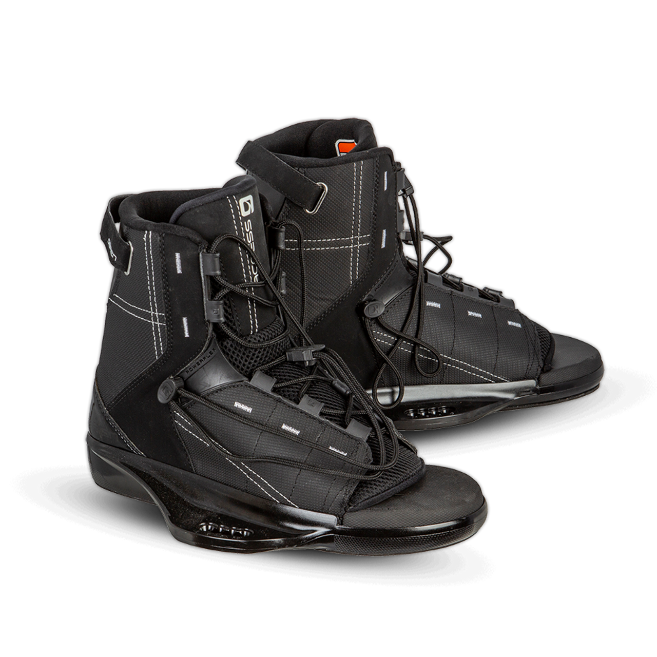 O'Brien Access Wakeboard Bindings size 2-5 pair front view