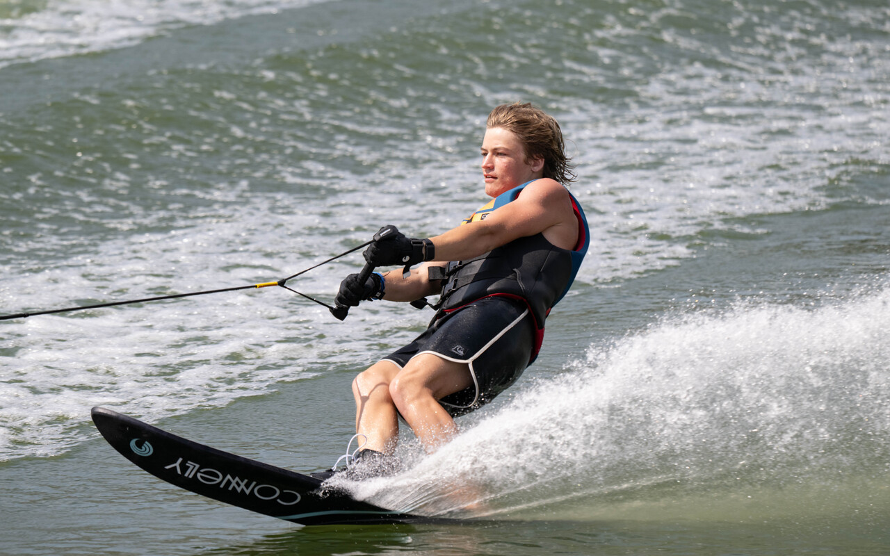 Connelly Outlaw on the water