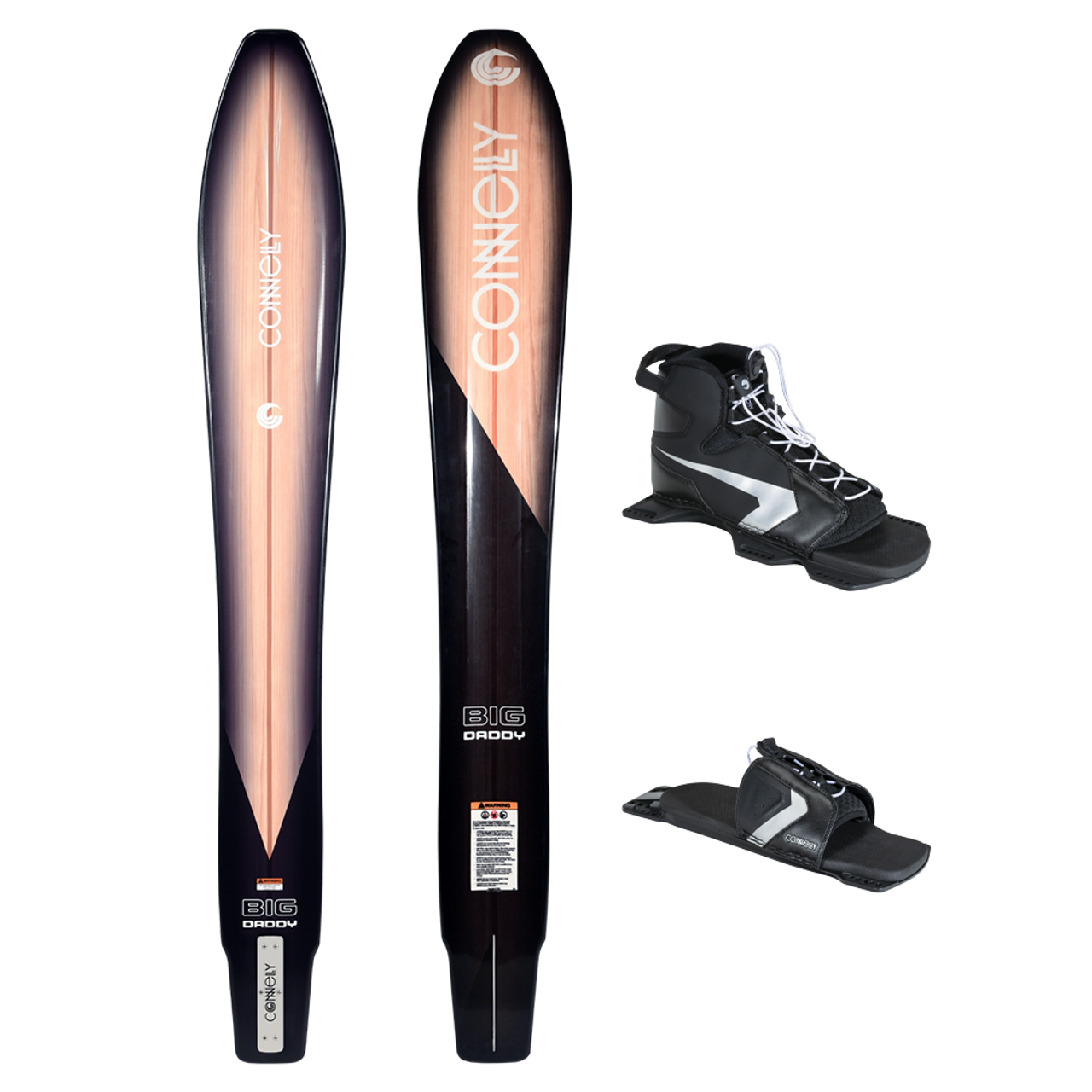 Connelly Big Daddy Wide-Body Slalom Ski 2026 with Shadow L/XL binding package