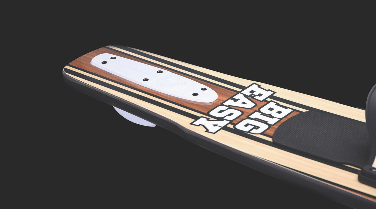 Side view of Connelly Big Easy Combo Skis showing wide body design