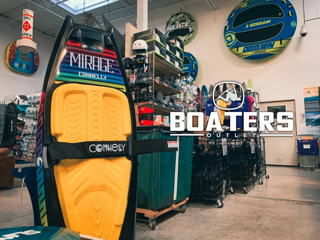 Connelly Mirage on display at Boater's Outlet Connelly Mirage on display at Boater's Outlet