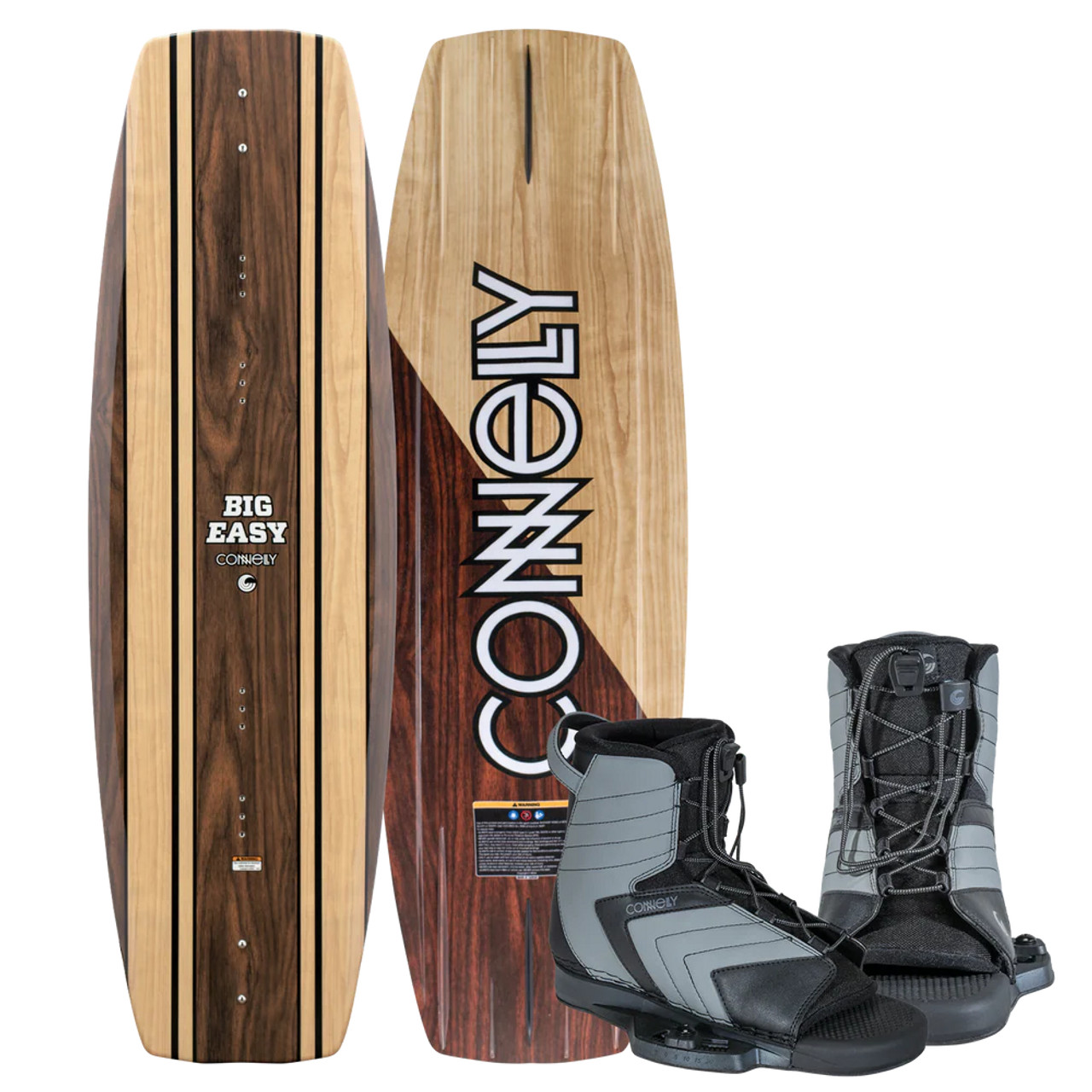 Connelly Big Easy 146 wakeboard package with Optima men’s bindings Connelly Big Easy 146 wakeboard package with Optima men’s bindings