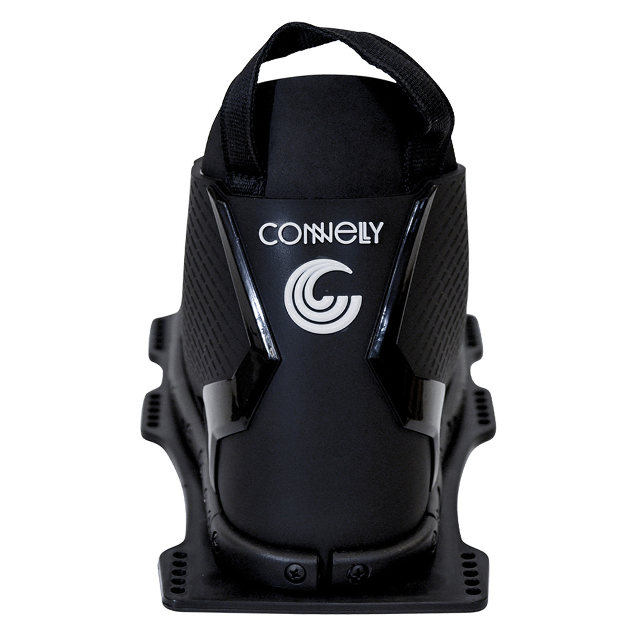 Close-up of EVA Heel and Elastomer Wrap on Swerve Binding