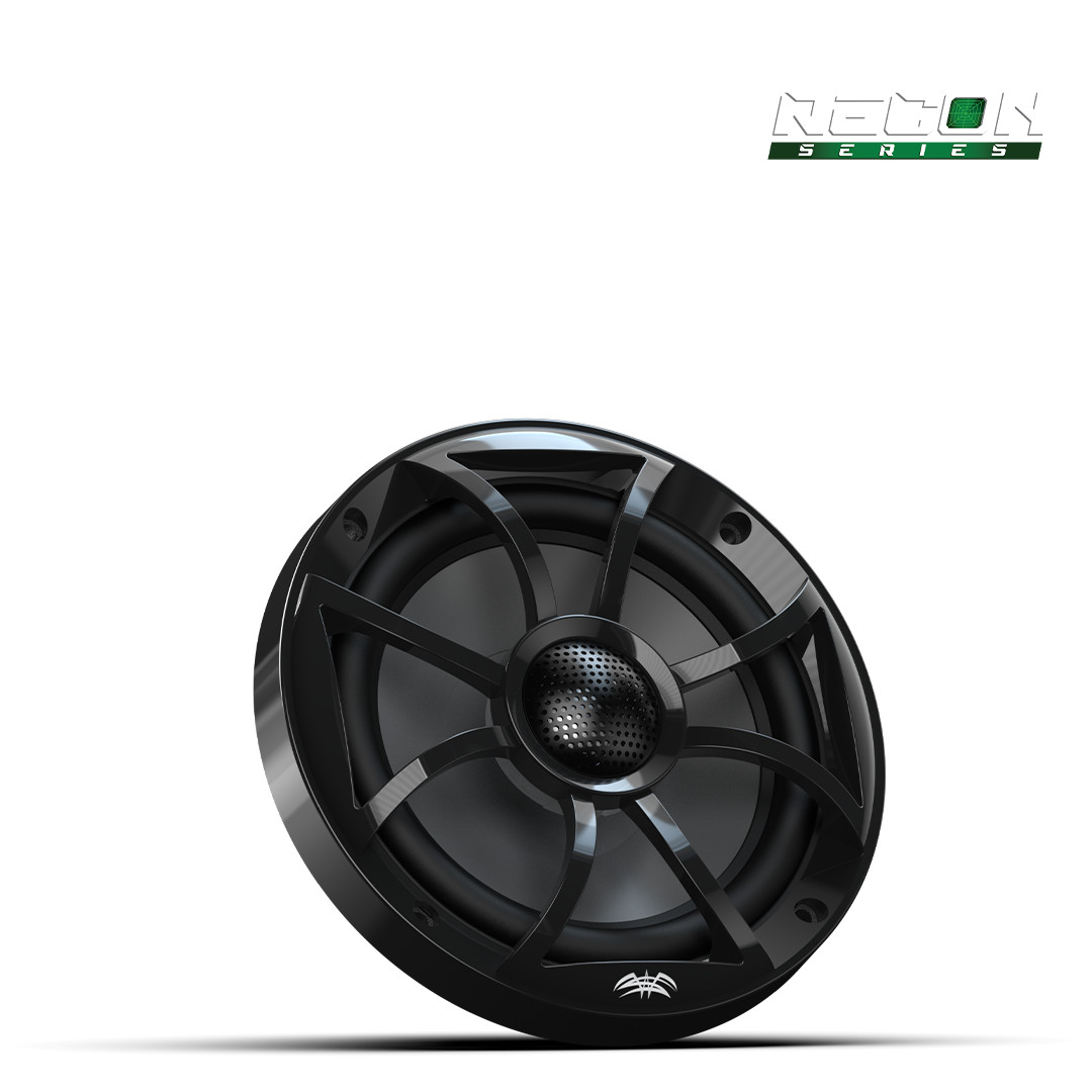 Wet Sounds RECON 6.5 speakers XS-black grille marine audio system