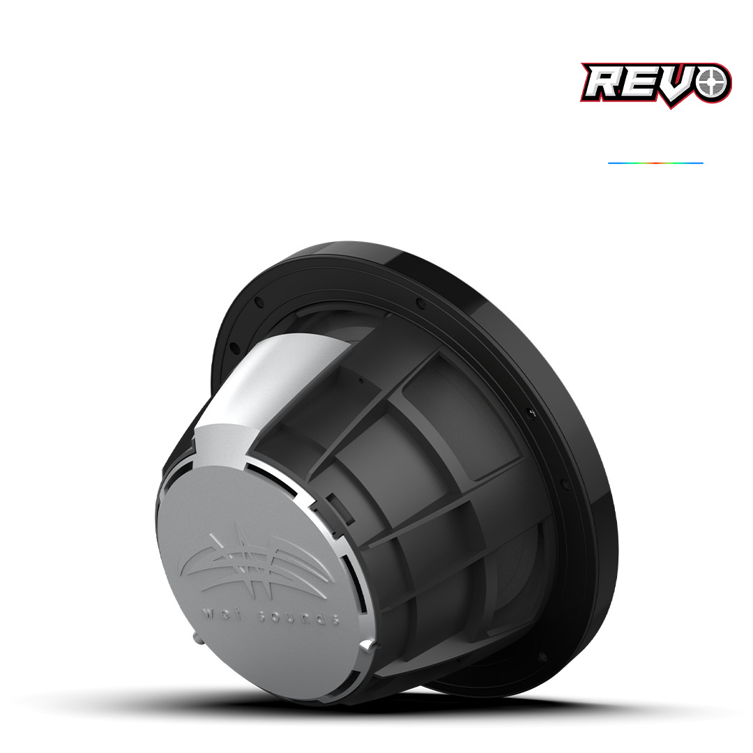 Wet Sounds REVO 8 V3 speaker titanium dome tweeter close-up