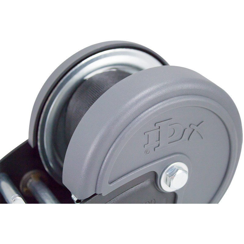 Manual strap winch DLx1500 with powder coated base and TUFFPLATE reel