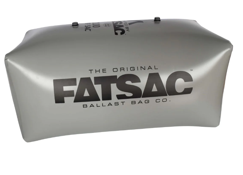 FatSac High Flow Jumbo V-Drive Wakesurf Ballast Bag 1100 lbs W719-GRAY-HF