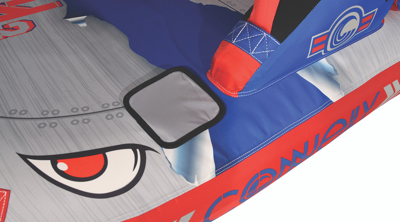 Close up of details on Connelly Switch 3 Convertible Deck/Couch Tube