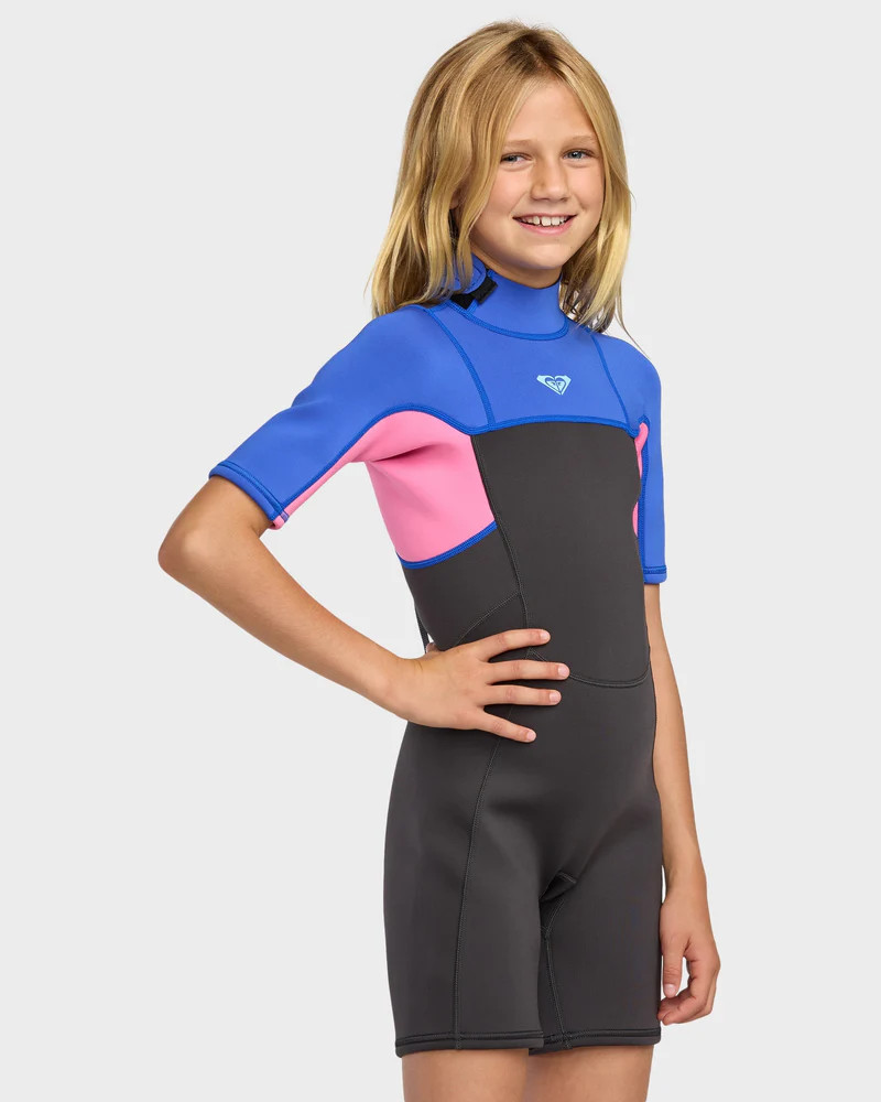 Roxy girls youth 2/2mm springsuit side view