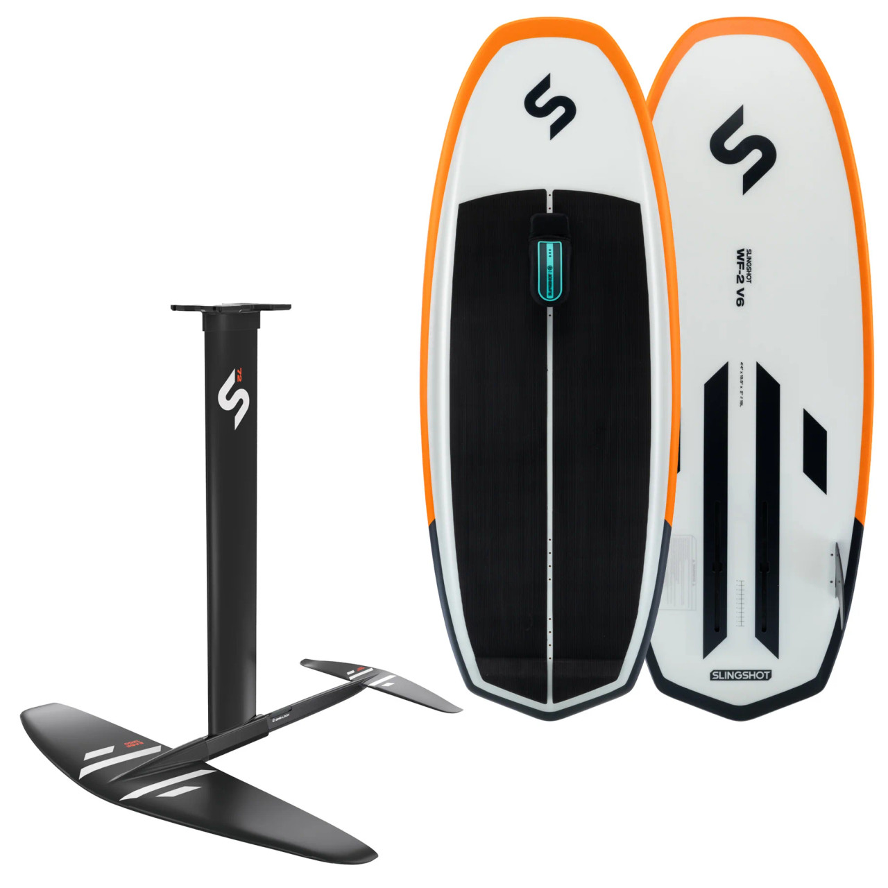Slingshot One-Lock Wake Foil QuickStart Package with WF2 V6 board at Boaters Outlet