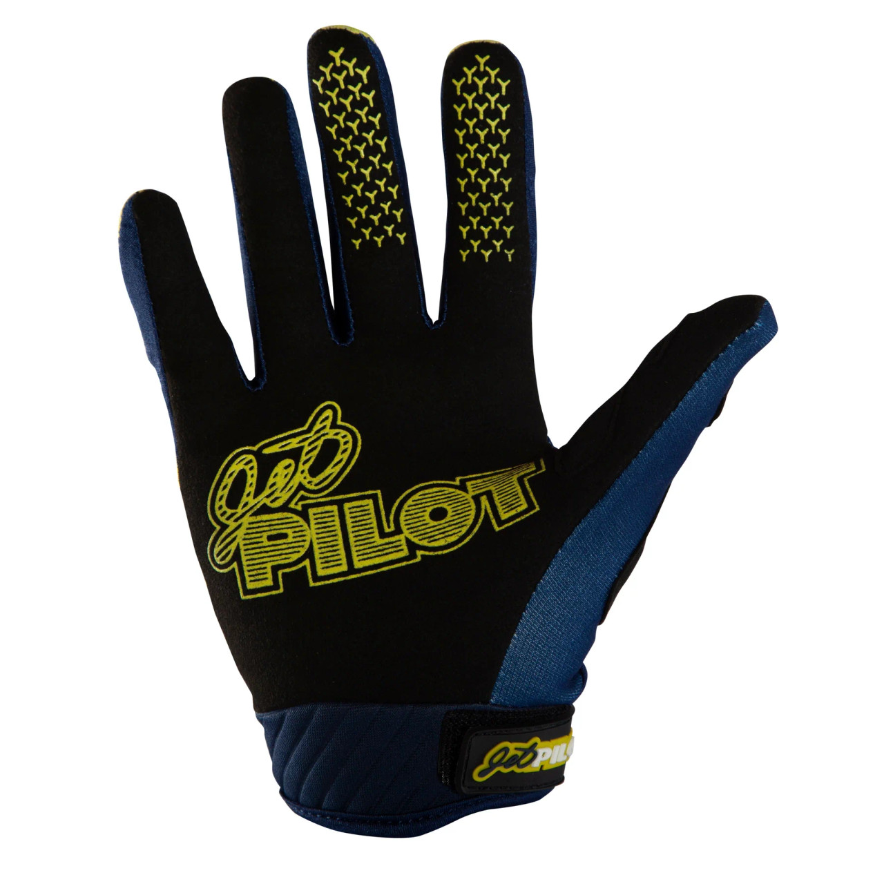JetPilot Vintage Class watersports gloves Yellow/Navy