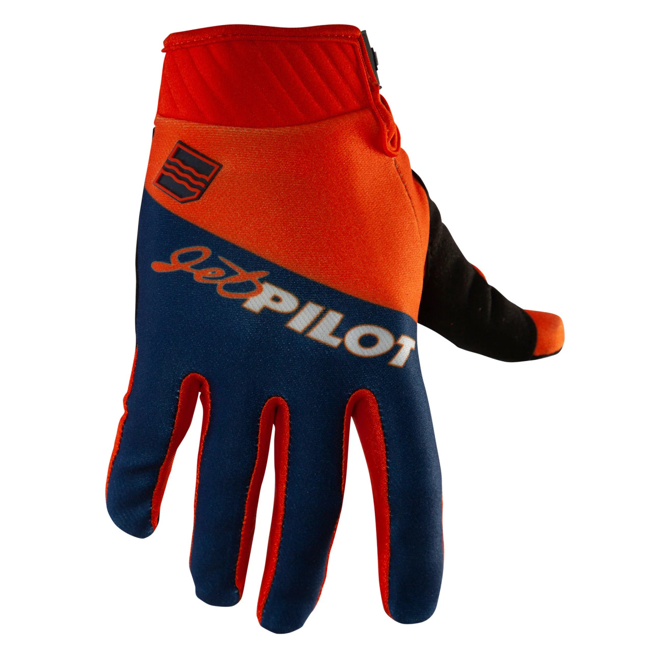 JetPilot Vintage Class watersports gloves Orange/Navy