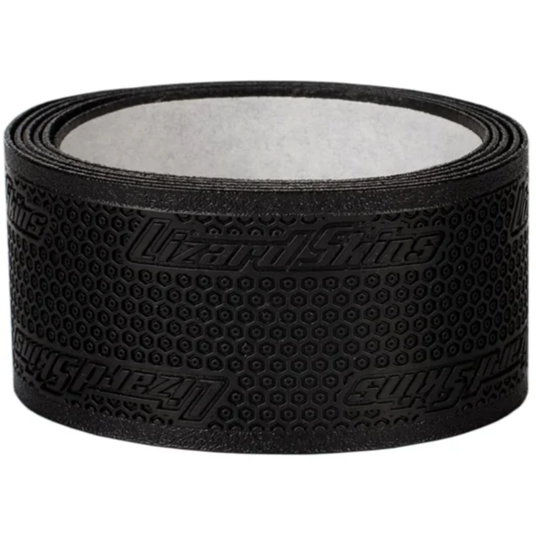 Close-up of Lizard Skins hockey grip texture showing tacky Durasoft Polymer surface