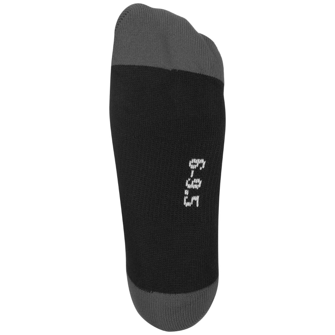 TronX skate socks padded heel and toe cushioning detail