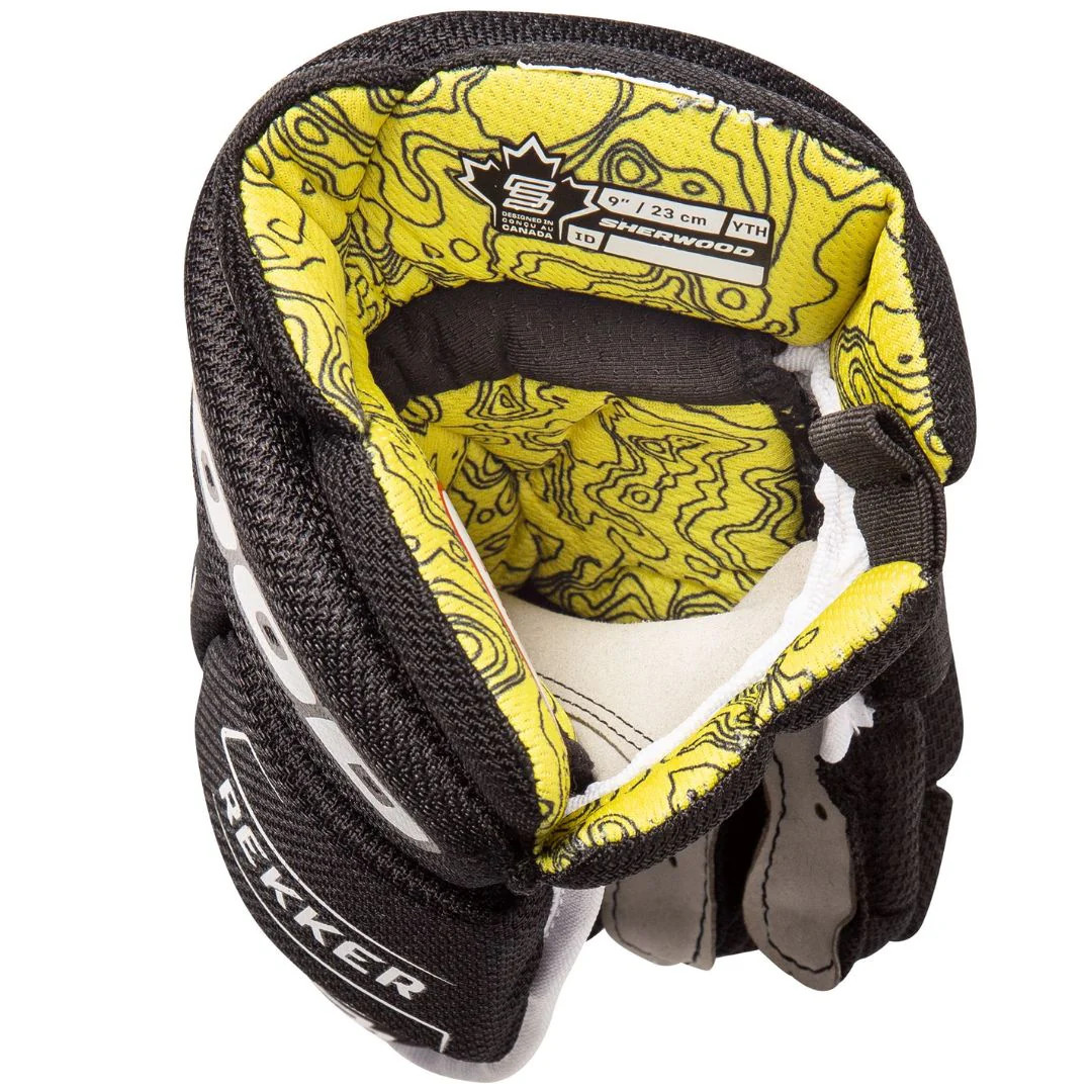 Sherwood Rekker Legend 4 gloves interior liner moisture wicking