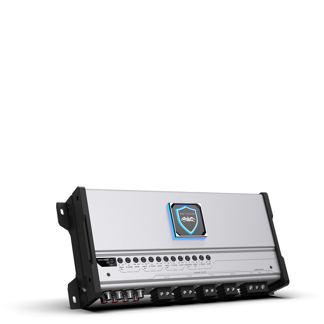 HTM-8 Wet Sounds Full-Range Class-D 8-Ch. Amplifier