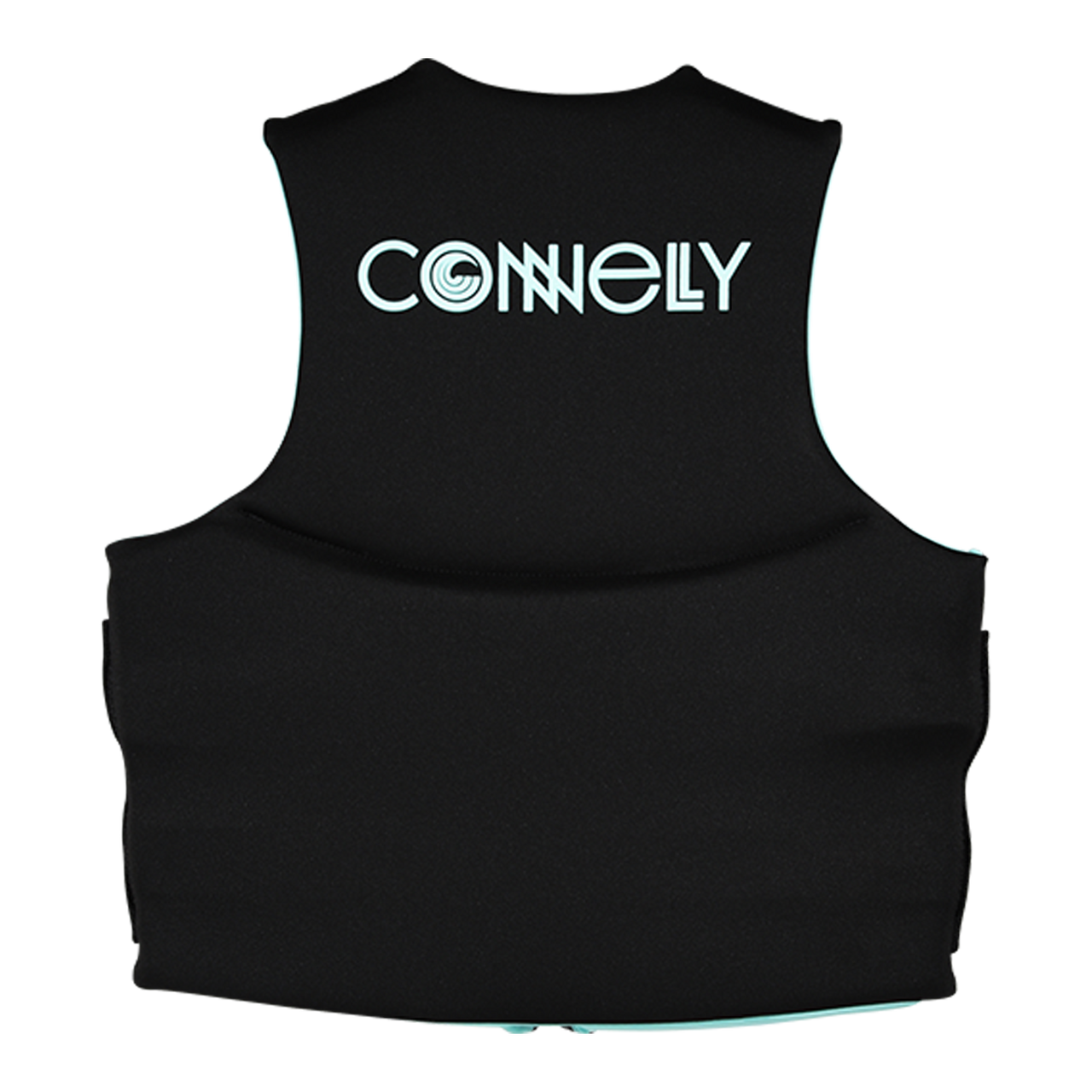 Back view of Connelly women’s life vest highlighting ergonomic design