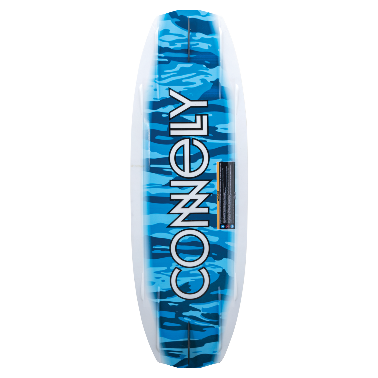 Connelly Surge 125 base showing molded fins and center fin setup