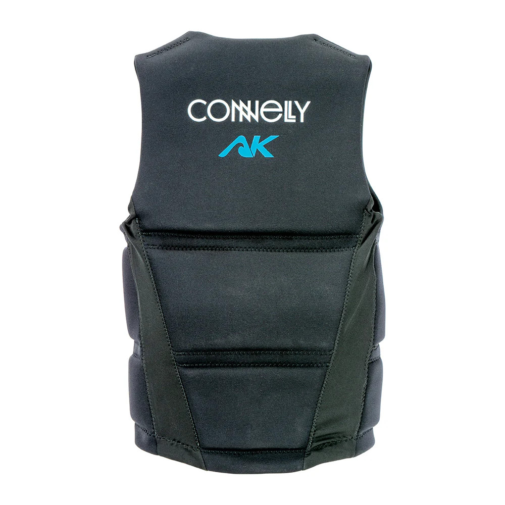 Back view of Connelly Men's AK Comp Vest showing segmented panels