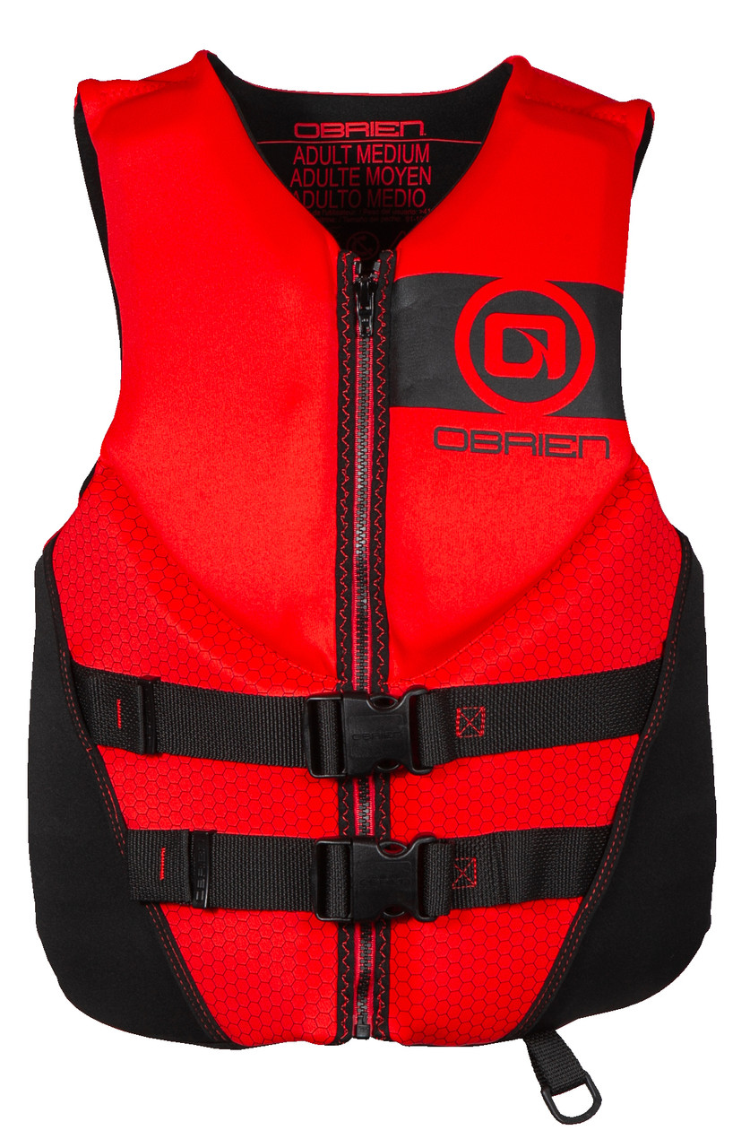 O'Brien Men's Traditional Life Jacket 2026 Red