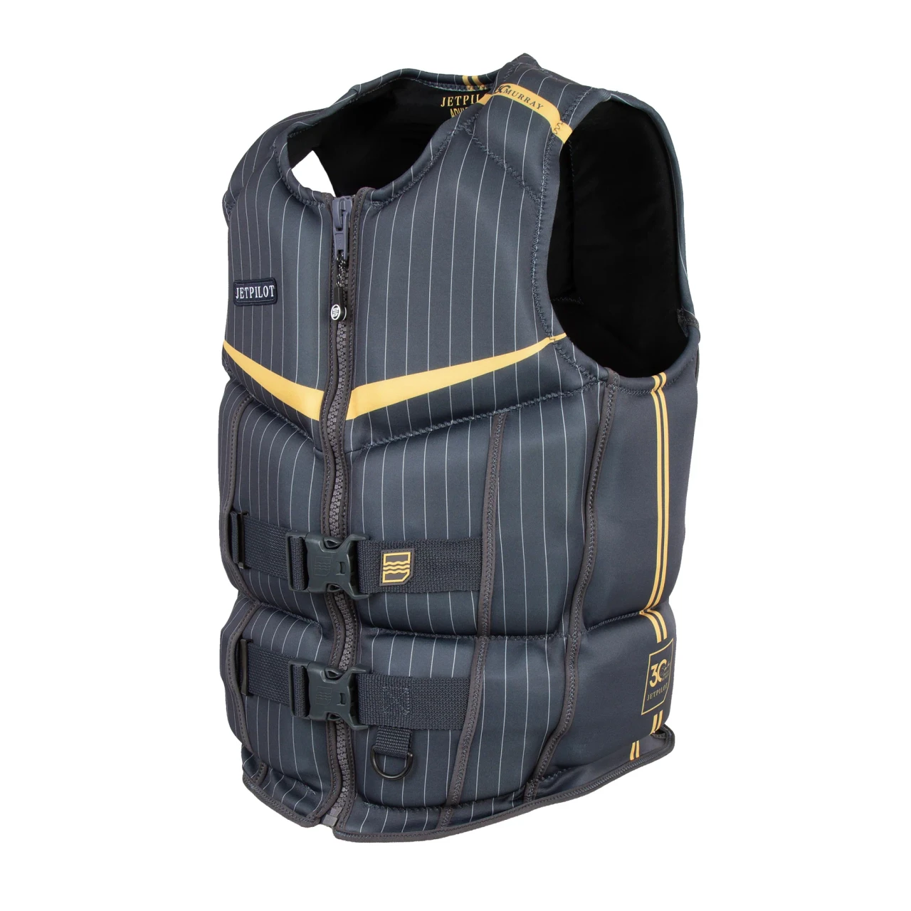 Jetpilot Shaun Murray CGA Vest 2026 side profile with segmented foam panels